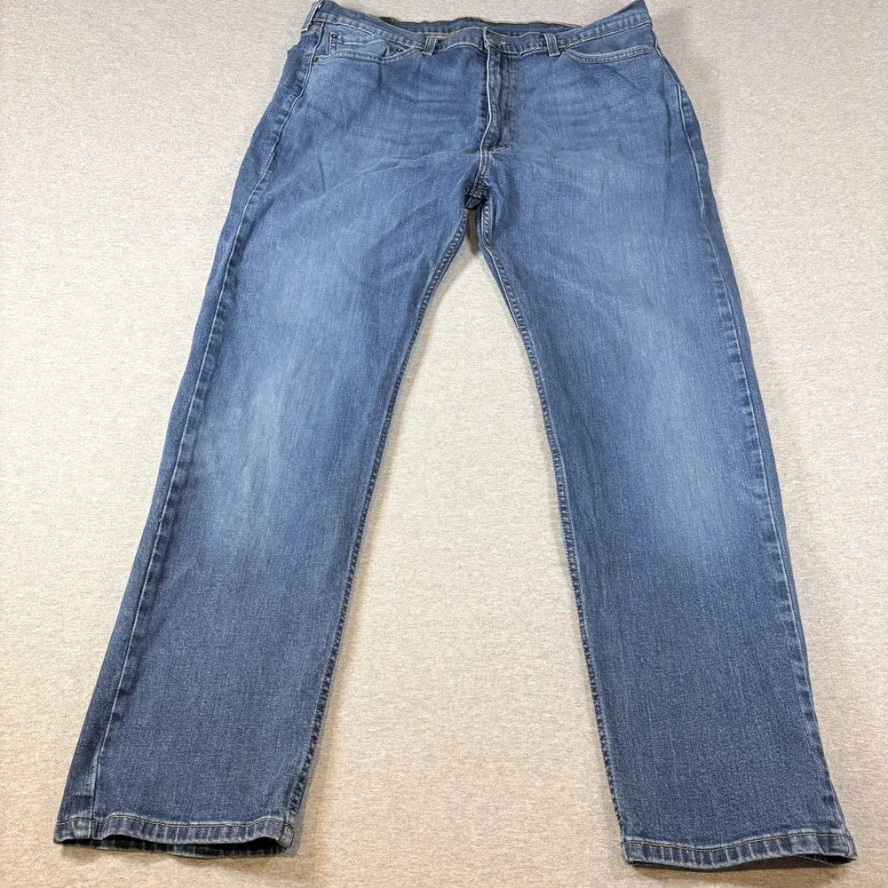 Levi's 505 Straight Leg Jeans Mens 40x32 (38x30) Blue Medium Wash Denim 